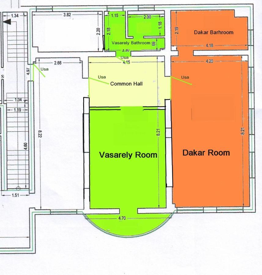 Vasarely Luxury Flat Appartement Satu Mare Buitenkant foto